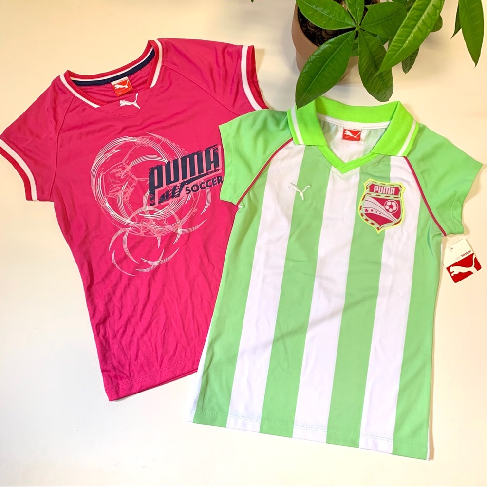 Puma Girls Soccer Jersey Tops
